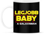 printfashion LEGJOBB BABY A GALAXISBAN - Bögre - Fekete (11557067)