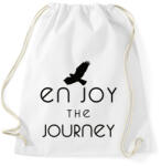 printfashion ENJOY THE JOURNEY - Sportzsák, Tornazsák - Fehér (7084492)