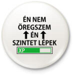 printfashion Én nem öregszem. . . - Kitűző, hűtőmágnes - Fehér (5371522)