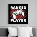 printfashion Ranked Player - Vászonkép - Fekete (6659179)