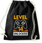 printfashion 14-es szint feloldva - Sportzsák, Tornazsák - Fekete (4613838)