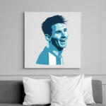 printfashion Messi - Vászonkép - Fehér (11530138)
