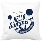 printfashion Hello Summer - Párnahuzat, Díszpárnahuzat - Fehér (1566771)