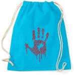 printfashion Zombikéz - Sportzsák, Tornazsák - Surf blue (137604)
