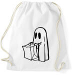 printfashion Halloween-i szellem - Sportzsák, Tornazsák - Fehér (1861695)