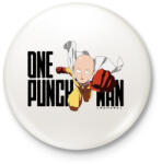 printfashion One Punch Man - Kitűző, hűtőmágnes - Fehér (3089952)