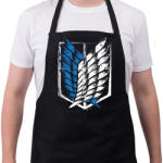 printfashion A szabadság szárnyai - Kötény - Fekete (4928094)