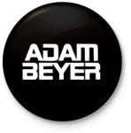 printfashion Adam Beyer white - Kitűző, hűtőmágnes - Fekete (14811938)