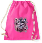 printfashion leopard absztrakt - Sportzsák, Tornazsák - Fukszia (1422771)