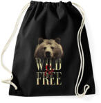 printfashion Vad és szabad - Sportzsák, Tornazsák - Fekete (1360209)
