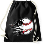 printfashion Repülő labda - Sportzsák, Tornazsák - Fekete (15807028)