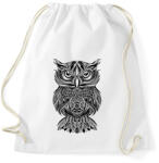 printfashion Bagoly - Sportzsák, Tornazsák - Fehér (15853301)