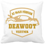 printfashion Deawoos sofőr - Párnahuzat, Díszpárnahuzat - Fehér (4797869)
