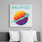 printfashion Balaton - Vászonkép - Fehér (10902717)