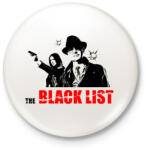 printfashion BLACKLIST - Kitűző, hűtőmágnes - Fehér (3082260)