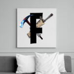printfashion fortnite - Vászonkép - Fehér (6625312)