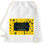 printfashion A kutyám megette az óratervemet - Sportzsák, Tornazsák - Fehér (6455132)