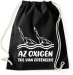 printfashion Oxigén - Sportzsák, Tornazsák - Fekete (15909443)
