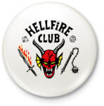 printfashion Hellfire Club - Kitűző, hűtőmágnes - Fehér (7293792)