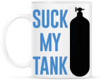 printfashion Suck my tank - Búvárkodás - Bögre - Fehér (6990726)