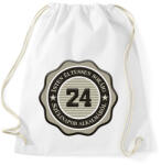 printfashion 24 - Sportzsák, Tornazsák - Fehér (7232078)