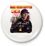 printfashion Max Verstappen 2021 - Kitűző, hűtőmágnes - Fehér (12566669)