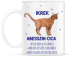 printfashion Ikrek - Abesszin cica - Bögre - Fehér (13337243)