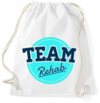 printfashion TEAM Rehab Blue - Sportzsák, Tornazsák - Fehér (251585)