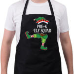 printfashion Elfsquad - Kötény - Fekete (4931426)