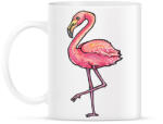 printfashion Flamingó vízfesték - Bögre - Fehér (1495697)
