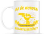 printfashion Az úr megteremtette a villanyszerelőket - Bögre - Fehér (10343722)
