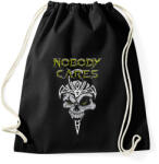 printfashion Nobody cares - Sportzsák, Tornazsák - Fekete (2810947)