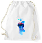 printfashion Get away - Sportzsák, Tornazsák - Fehér (222544)