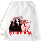 printfashion Scream - Sportzsák, Tornazsák - Fehér (16786156)