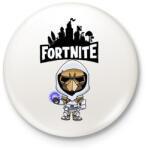 printfashion Fortnite Fusion - Kitűző, hűtőmágnes - Fehér (3083560)