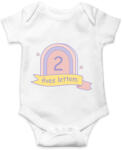 printfashion Táblás minta - Számmal - Baba Body - Fehér (6250613)