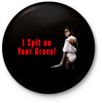 printfashion köpök a sírodra - Kitűző, hűtőmágnes - Fekete (3097147)