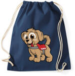 printfashion Rescue Puppy - Sportzsák, Tornazsák - Sötétkék (863987)
