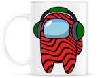 printfashion Among us Pewdiepie - Bögre - Fehér (3027686)