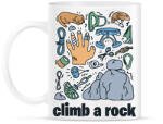 printfashion Climb a rock - Bögre - Fehér (15865385)