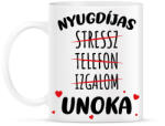 printfashion Nyugdíjas - Unoka - Bögre - Fehér (9064034)