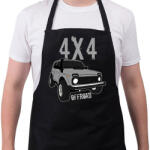 printfashion off road - Kötény - Fekete (6047367)