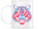 printfashion Vagány tigris - Bögre - Fehér (2936426)