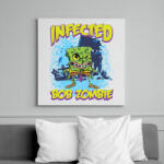 printfashion Zombi Bob - Vászonkép - Fehér (6620016)