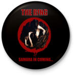 printfashion THE RING-SAMARA IN COMING - Kitűző, hűtőmágnes - Fekete (3101290)