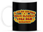 printfashion Bolti eladó - Évszámmal - Bögre - Fekete (8809407)