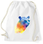 printfashion Sunny bear - Sportzsák, Tornazsák - Fehér (235398)