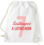 printfashion Szülinapos - Számmal - Sportzsák, Tornazsák - Fehér (7153480)