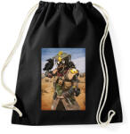printfashion Bloodhound - Apex Legends - Sportzsák, Tornazsák - Fekete (1371097)