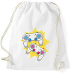 printfashion Kontrollerek - Sportzsák, Tornazsák - Fehér (8309089)